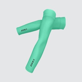 ZONE3 Încălzitoare de braț pentru ciclism - AQUAFLO PLUS - verde deschis