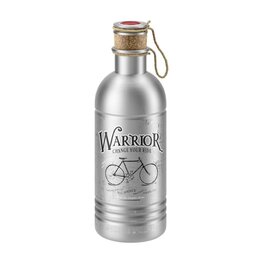 ELITE Sticlă de apă pentru ciclism - VINTAGE ALU 600 - argintiu