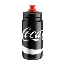 ELITE Sticlă de apă pentru ciclism - FLY 550 COCA COLA - negru
