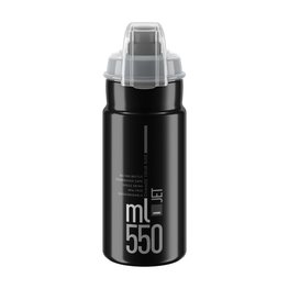 ELITE Sticlă de apă pentru ciclism - JET PLUS 550 - negru/gri