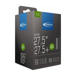 SCHWALBE cameră - AV21F 27.5x2.10/3.00 40mm - negru