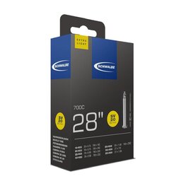 SCHWALBE cameră - SV20 700x18/28C FV 80mm - negru