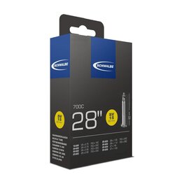 SCHWALBE cameră - SV15 700x18/28C FV 60mm - negru