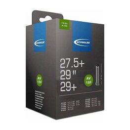 SCHWALBE cameră - AV19F 29x2.10/3.00 40 mm - negru