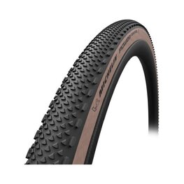 MICHELIN anvelopă - POWER GRAVEL TLE - negru/maro
