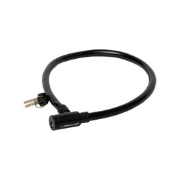 LONGUS lacăt bicicletă - KLASIK 6/650mm - negru