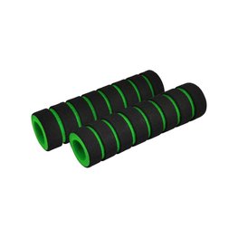 LONGUS grip-uri - FOUMY - negru/verde