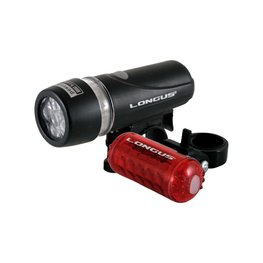 LONGUS set de lumini - SET FIVE - negru