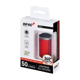 INFINI farul din spate - TRON - negru