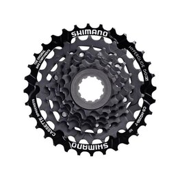 SHIMANO caseta - CASSETTE HG200 7 12-32 - negru