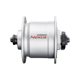 SHIMANO butuc fata cu dinam - DHC3000 32 - argintiu