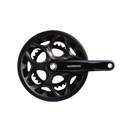 SHIMANO angrenaje și foi angrenaj - TOURNEY A070 170mm 50/34 - negru