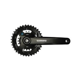 SHIMANO angrenaje și foi angrenaj - ALTUS 175mm 36/22 - negru
