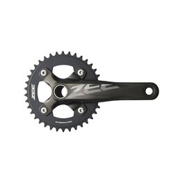 SHIMANO angrenaje și foi angrenaj - ZEE M640 165mm - negru