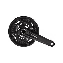 SHIMANO angrenaje și foi angrenaj - MT500 175mm 40/30/22 - negru