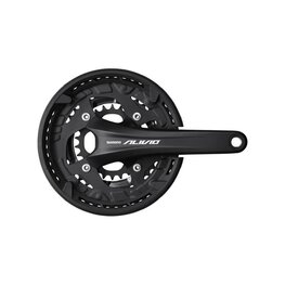 SHIMANO angrenaje și foi angrenaj - ALIVIO T4060 175mm 44/32/22 - negru