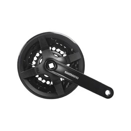 SHIMANO angrenaje și foi angrenaj - TOURNEY TY301 150mm 42/34/24 - negru