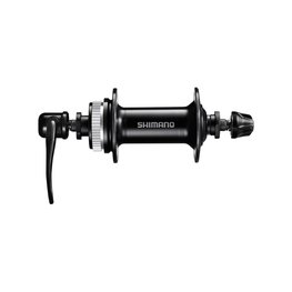 SHIMANO hub-ul frontal - HUB QC300 - negru