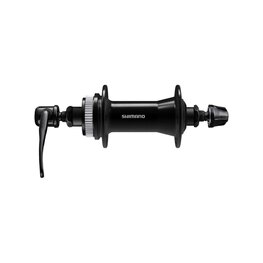 SHIMANO hub-ul frontal - QC400 - negru