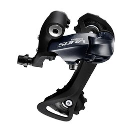 SHIMANO schimbător de viteze - SORA R3000 SHORT - gri/negru