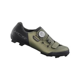 SHIMANO Pantofi de ciclism - SH-XC502 - verde
