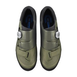 SHIMANO Pantofi de ciclism - SH-XC502 - verde