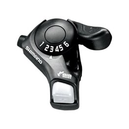 SHIMANO maneta schimbatorului - TX30 RIGHT 6 - negru
