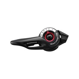 SHIMANO maneta schimbatorului - TZ500 RIGHT 6 - negru