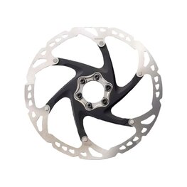 SHIMANO DEORE XT - RT76 203mm - argintiu/negru