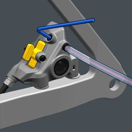 SHIMANO placuta de frana - ULTEGRA R8170 REAR - negru