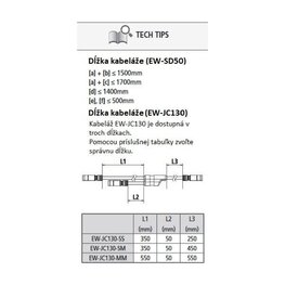 SHIMANO cablu - Y-EWJC130