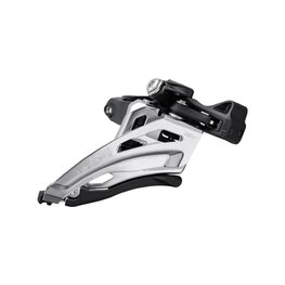SHIMANO DEORE M4100 SIDE SWING - argintiu/negru