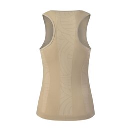 SHIMANO Tricou de ciclism fără mâneci - VERTEX SL - bej