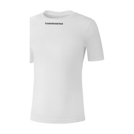 SHIMANO Tricou de ciclism cu mânecă scurtă - VERTEX SS - alb