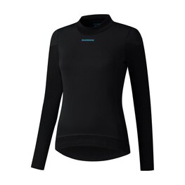 SHIMANO Tricou de ciclism cu mânecă lungă - BEAUFORT LONG - negru