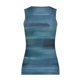 SHIMANO Tricou de ciclism fără mâneci - VERTEX SL - albastru