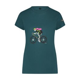 SHIMANO Tricou de ciclism cu mânecă scurtă - SENTIERO LTD - verde