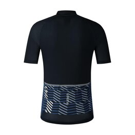 SHIMANO Tricou de ciclism cu mânecă scurtă - AEROLITE - albastru