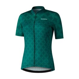 SHIMANO Tricou de ciclism cu mânecă scurtă - MIZUKI - verde