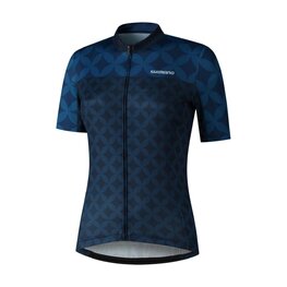 SHIMANO Tricou de ciclism cu mânecă scurtă - MIZUKI - albastru