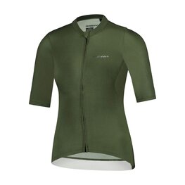 SHIMANO Tricou de ciclism cu mânecă scurtă - SAKURA - verde