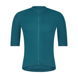 SHIMANO Tricou de ciclism cu mânecă scurtă - ELEMENTO - turcoaz