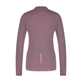 SHIMANO Tricou de cilism pentru iarnă cu mânecă lungă - KAEDE THERMAL LONG - mov