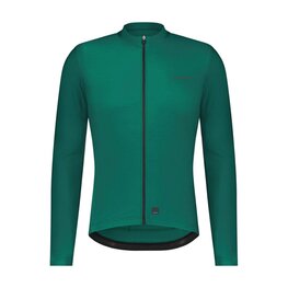 SHIMANO Tricou de ciclism cu mânecă lungă de vară - ELEMENT LONG - verde