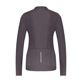 SHIMANO Tricou de cilism pentru iarnă cu mânecă lungă - ELEMENT LONG - mov