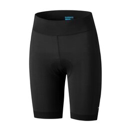 SHIMANO Pantaloni scurți de ciclism fără bretele - MIZUKI - negru
