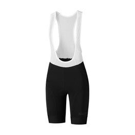 SHIMANO Pantaloni scurți de ciclism cu bretele - SUMIRE - negru