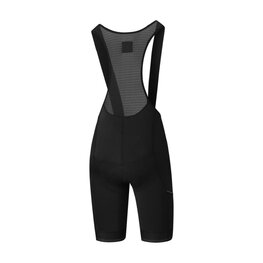 SHIMANO Pantaloni scurți de ciclism cu bretele - EVOLVE - negru