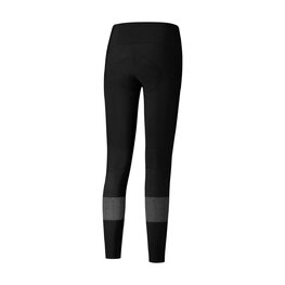 SHIMANO Pantaloni de ciclism lungi fără bretele - KAEDE - negru