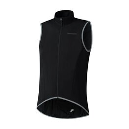 SHIMANO Vestă de ciclism - BEAUFORT WARM - negru